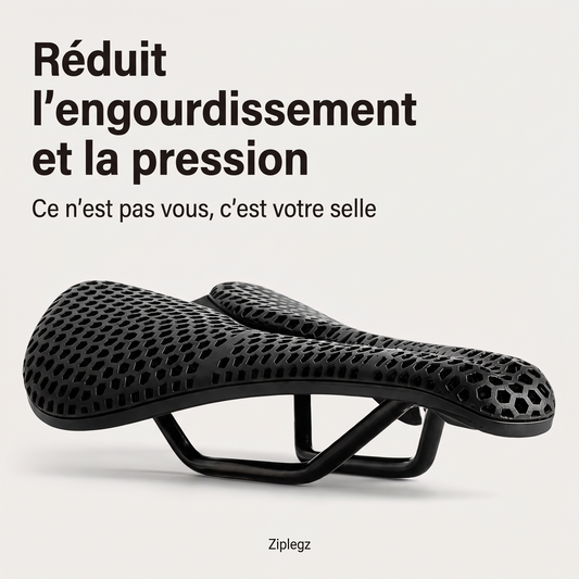 Ziplegz - proposition de valeur, reduit l'engourdissement et la pression, sans marque sur le produit